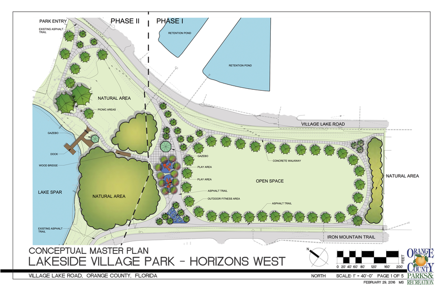 Lakeside Village Park Celebrates Phase One Construction in Windermere